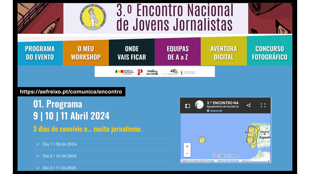 3.º Encontro Nacional de Jovens Jornalistas