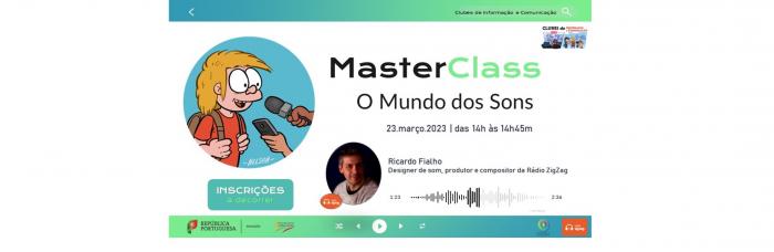 MasterClass “O mundo dos sons”