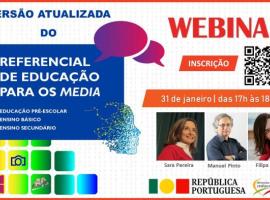 Webinar Referencial de Educação para os Media – Versão atualizada